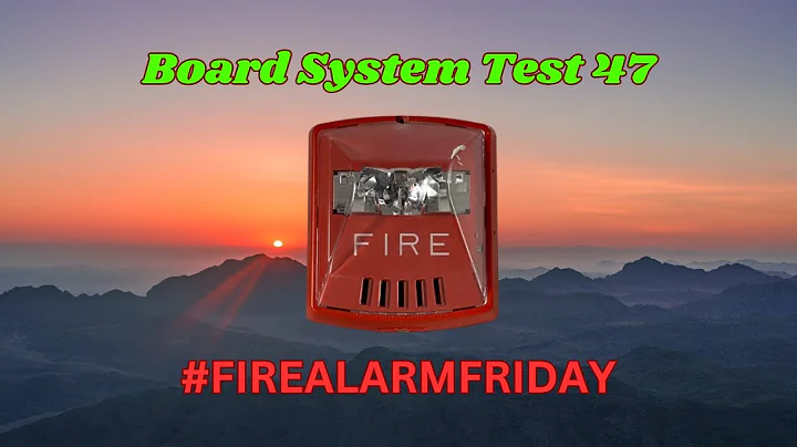 Board System Test 47 with the Fire Lite MS-5UD l #FireAlarmFriday