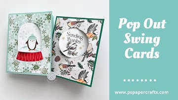 How To Make a Pop Out Swing Card