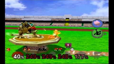 Super Smash Bros Melee Debug Menu Fun - 6-Players Gameplay #12