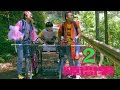 自転車とカートを繋げてみた！隙間男2「カートに乗る」③ StalkingVampire2‘Rinding the Shopping Cart’