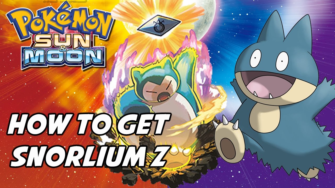Pokémon Sun and Moon Munchlax event giveaway - how to use Mystery Gift to  download Snorlax Z move Snorlium Z for free