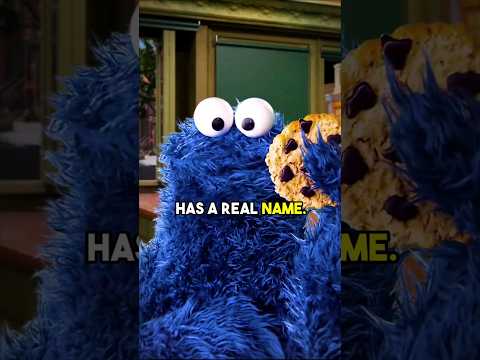 The Cookie Monster has a real name. 🍪 #shorts #sesamestreet