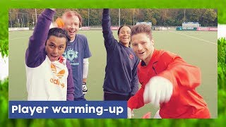 Hockey Player warming-up - Field Hockey preparations | Hockey Heroes TV