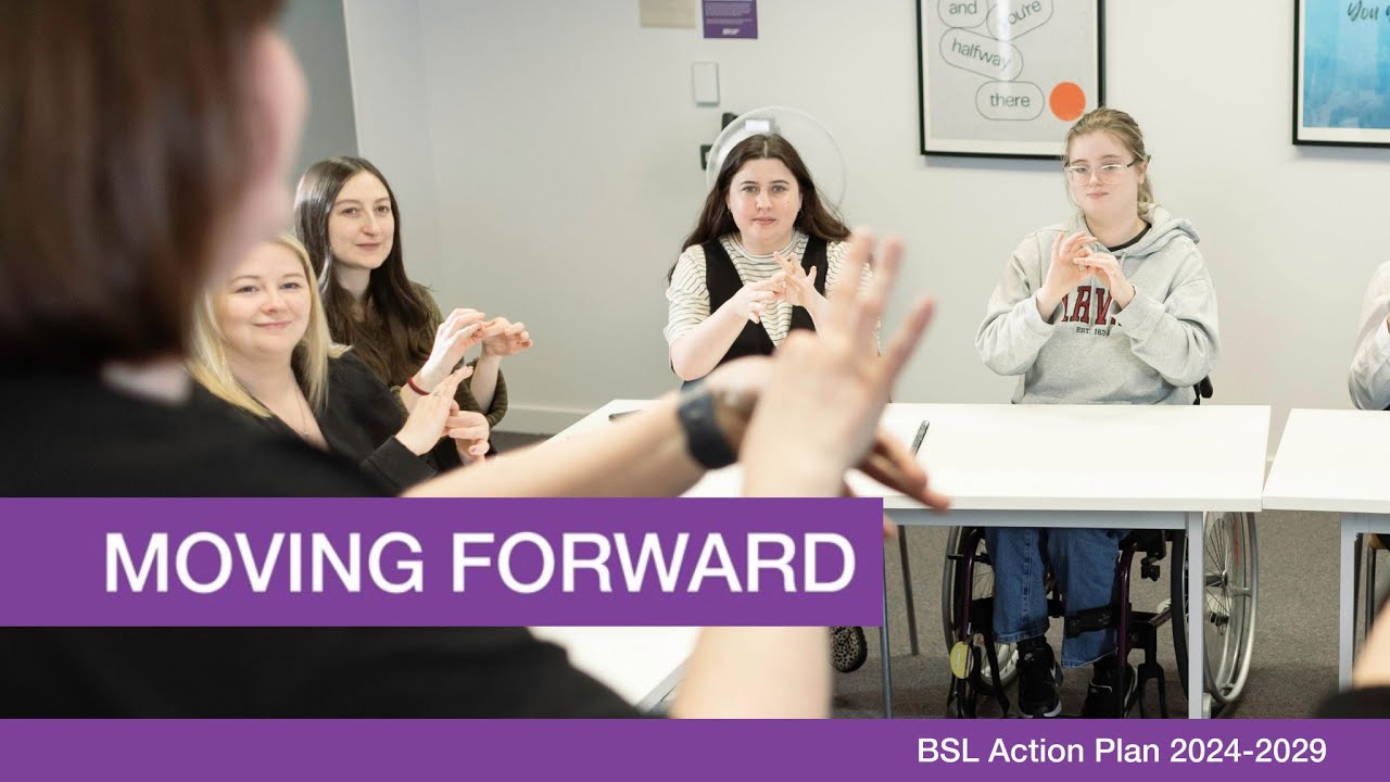 BSL Action Plan: Moving Forward - YouTube