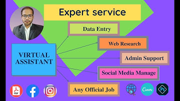 I will be your responsible Virtual Assistant for All Social Media And Data Entry