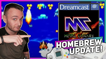 METAL CANARY FOR DREAMCAST | PROGRESS UPDATE FOOTAGE!