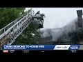 Fire tears through roof of Beaver County home; 3 firefighters injured
