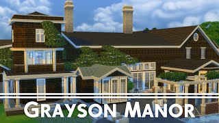 The Sims 4 House Building Grayson Manor Revenge Youtube