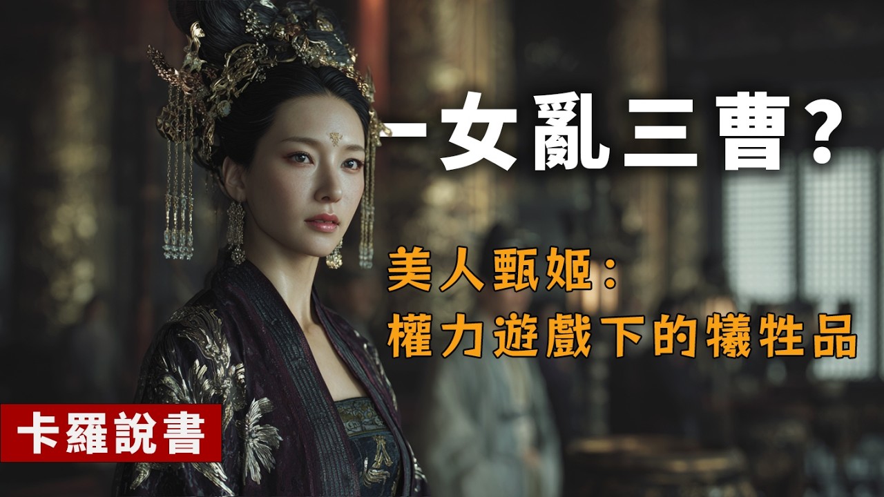 三國第一美人甄姬：曹操惦記，曹丕賜死，曹植為她寫下《洛神賦》！她的一生為何如此悲慘？｜卡羅說書