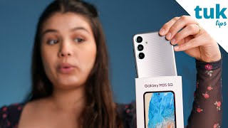 Lançou! Galaxy M35 Finalmente CHEGOU! unboxing