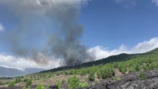 Volcano erupts on Spanish Canary island La Palma