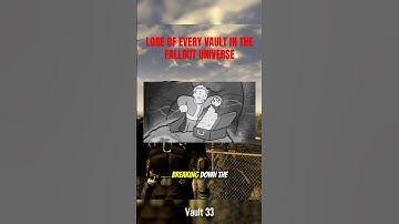 Did you know about this fallout vault? #fallout #falloutlore #falloutnewvegas #fallouttvshow #lore