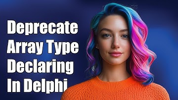 How to Deprecate Array Type Declaration in Delphi: A Step-by-Step Guide