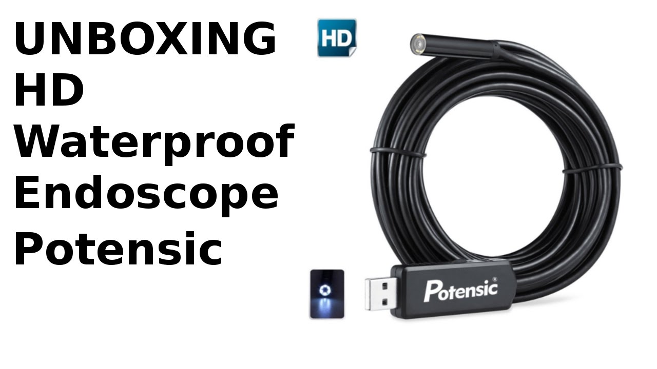 Endoscope Potensic (UNBOXING) YouTube