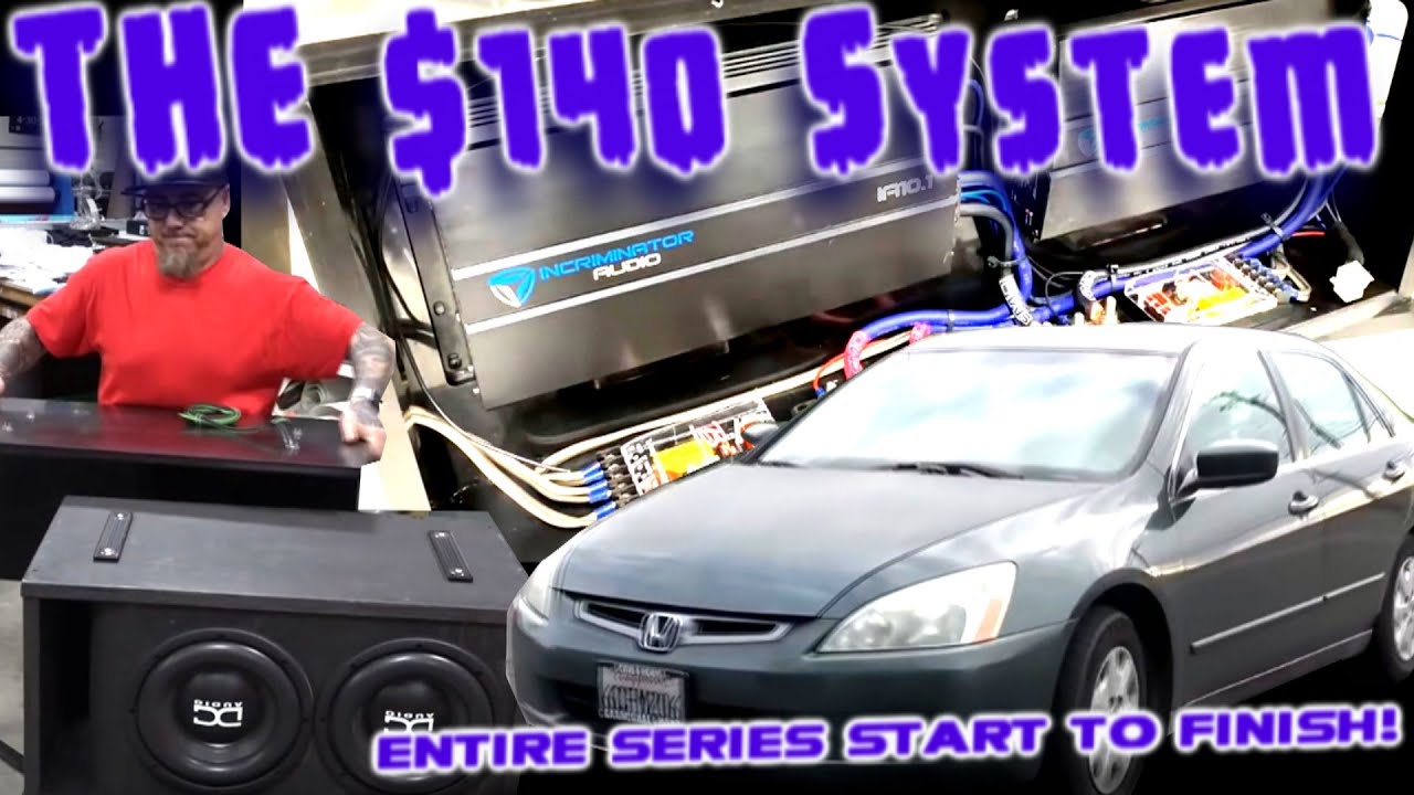 The 140 System Deck, Mids Highs, Amps, Subs + Wireless Removable Box