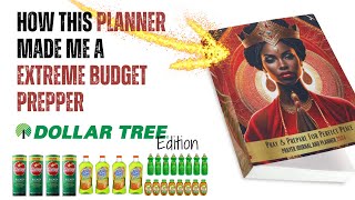 How A Planner Made Me A Extreme Budget Prepper: Dollar Tree Edition