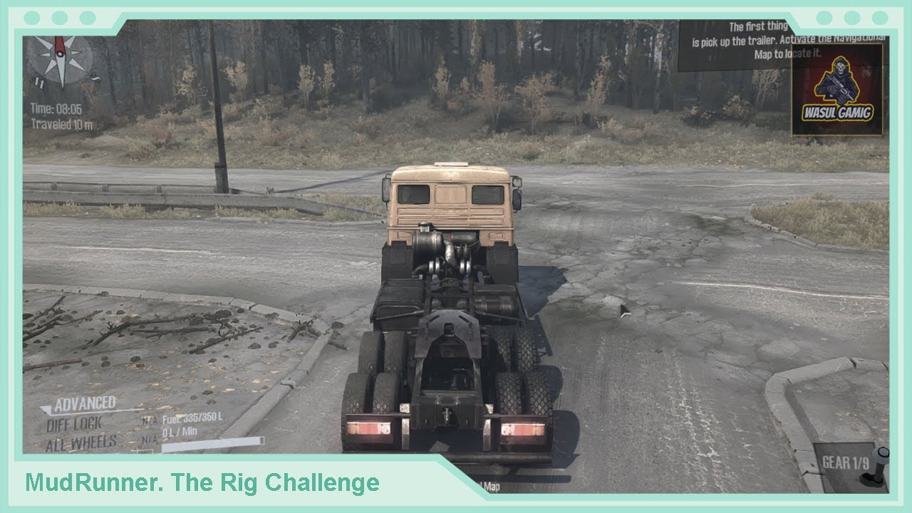 MudRunner. THE RIG Challenge 🚙
