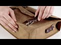 Leather Satchel In Size M