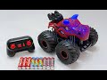 Unboxing Dinosaur Stunt RC Off-road Vehicle, Electric Gear Dinosaur, RC Fire Car, RC School Bus