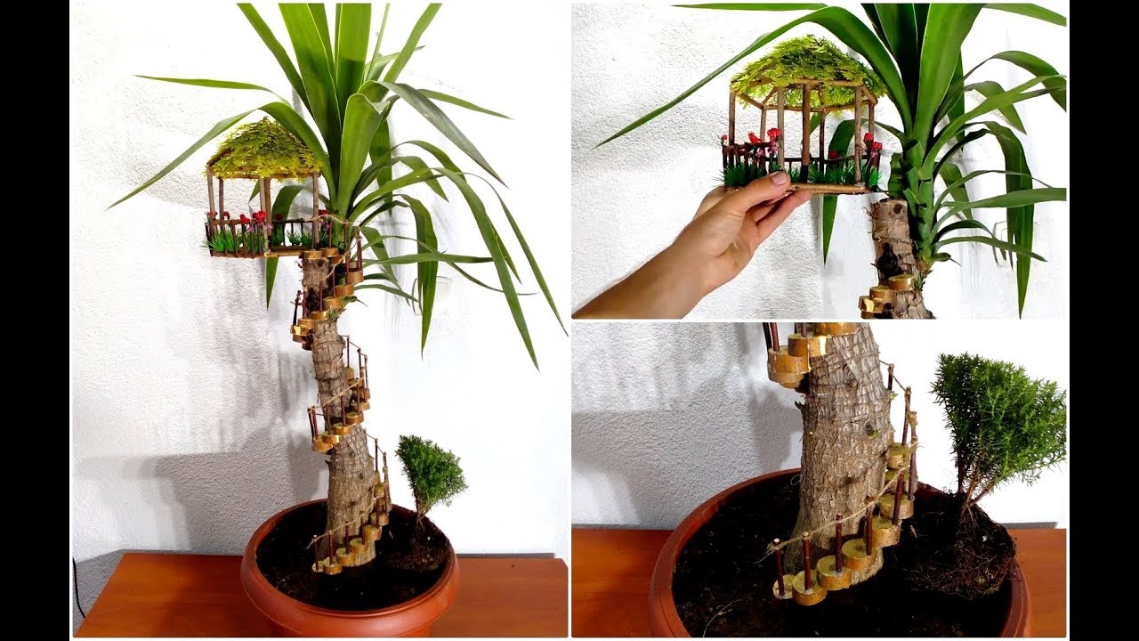video phone beyonce mp3 How to make a Fairy House on Yucca plant / Yucca plant decoration