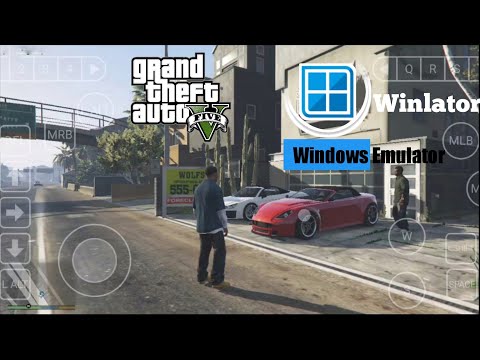 GTA V Gameplay (HD) Winlator (Windows Emulator) Android