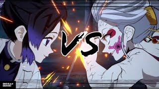 Shinobu Kocho VS Daki - Demon Slayer The Hinokami Chronicles Gameplay