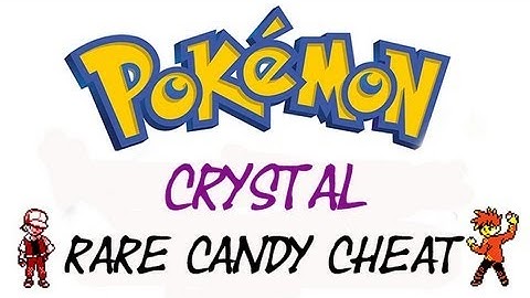 Pokemon Crystal - Rare Candy Cheat | GameShark Codes