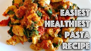 2 INGREDIENT PASTA RECIPE (SWEET POTATO GNOCCHI) // EASY, VEGAN Sweet Potato Pasta Part 2