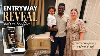 Finally, Our Entryway Reveal Is Here!| Redecorate| Interior Design | DIY | Vlog |The Bichanga Family