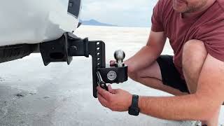 Towing with the Cerakote Black Weigh Safe Hitch