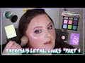 THERESA IS LETHAL LOOKS! (while I have power lol) | LETHAL COSMETICS X THERESA IS DEAD