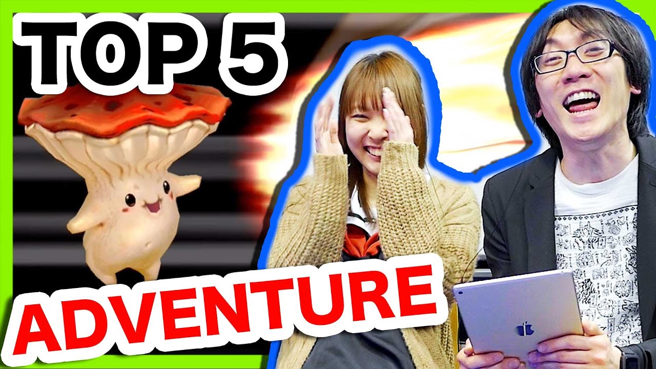 Top 5 GAMES in JAPAN! - iOS Adventure Top Chart [FREE] games people play