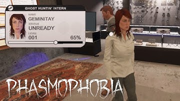 Teaching "Gemini-Thaye" How to Phasmo! (w/ Grian, Gem, and Skizz) Pt1