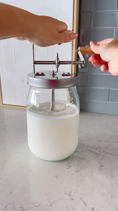 Homemade Butter Made Easy 🧈 #youtubeshorts #homemade #butter #amazonkitchen #homemadebutter