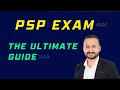 Planning and scheduling professional psp exam preparation and structure  the ultimate guide