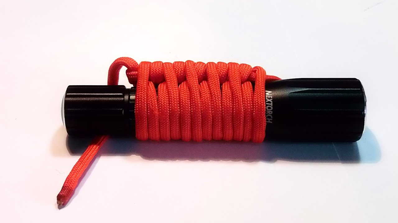 Coldest Paracord Handle Autumn Red