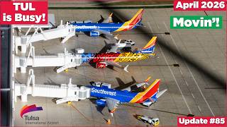 TUL is *BUSY*! | Gemini Jets Tulsa International Airport - April 2026