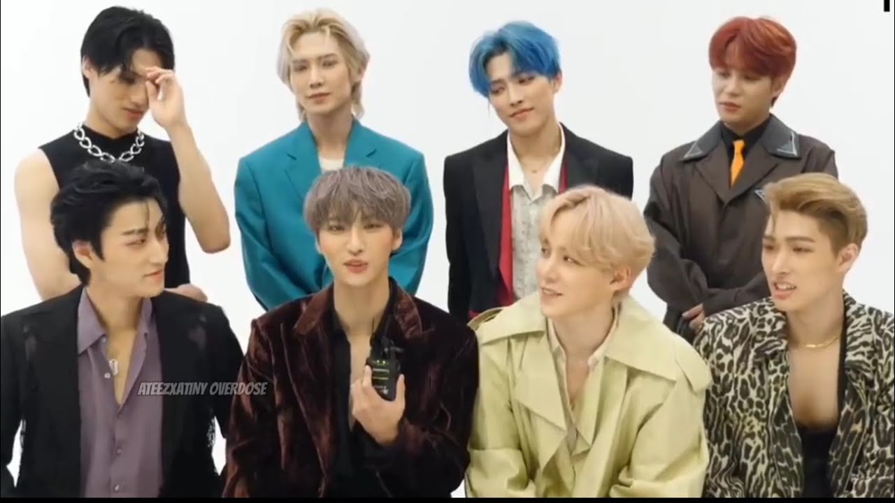 Who's Next To Show The Chocolate Abs? ATEEZ *DUBBED* (Parody)