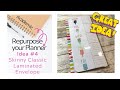 Repurpose your unused Happy Planner - Idea #4 | Laminated Envelopes