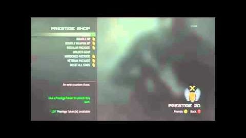 MW3 20th Prestige Lobby Hack PS3 All Titles & Emblems