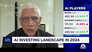 VC Investor Vinod Khosla talks the AI investing landscape in 2024