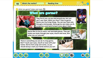 CEFR Year 4 Module 10 Reading Time page 110