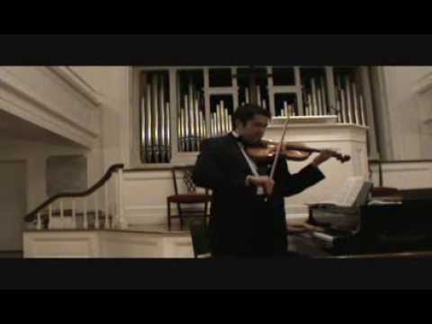 Dinicu-Heifetz Hora Staccato Nathaniel Robinson, violinist (live performance)