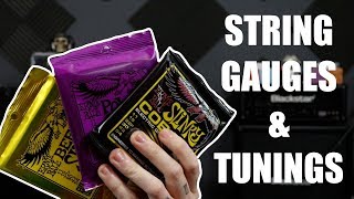 string gauges & tunings || are you getting it right?