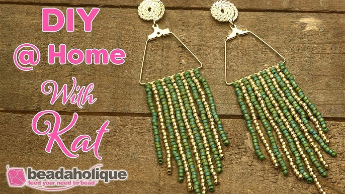 How to Make the Nova Earrings Kit by Beadaholique