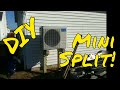 Heating and cooling a workshop / garage / shop cheaply using a Mr Cool DIY Heat pump!
