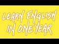 How To Learn English In A Year
