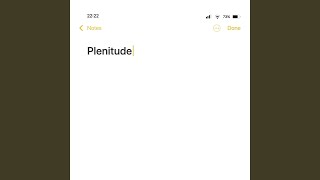 PLENITUDE