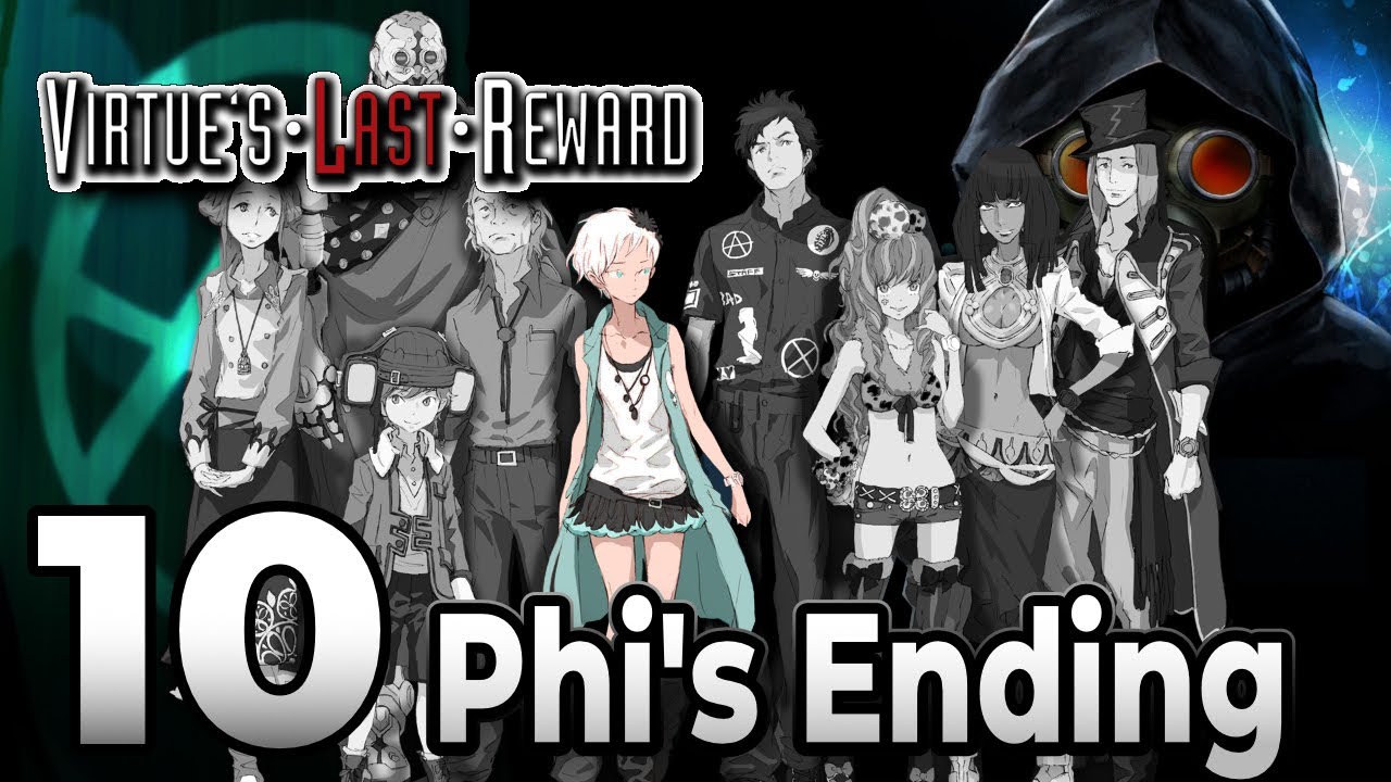 Zero Escape: Virtue’s Last Reward Phi Route – PS4 Full Walkthrough Gameplay (No Commentary)