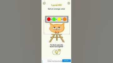 Get an orange colour #level 311 #viral #youtubeshorts #shorts